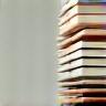 Stack of books representing book reviews